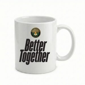 Alumni Printed White Ceramic Coffee Mug | Premium Tea Cup Gloss Finish | Office Desk & Gift Mug for Friends, Colleagues & Loved Ones